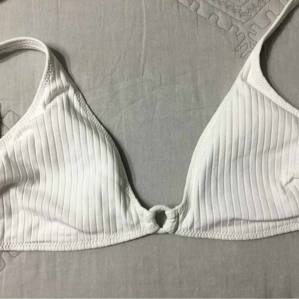Polo Ralph Lauren Ribbed Bikini Top M - Picture 4 of 6